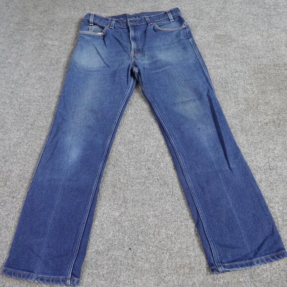 Vintage Levi's 515 Jeans 33 x 27 Blue Vintage USA Made - Picture 1 of 15